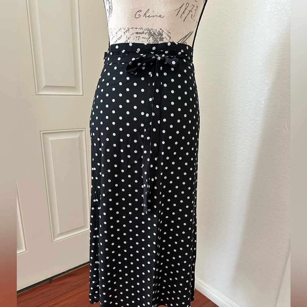 Polka wrap around skirt - Picture 3 of 5